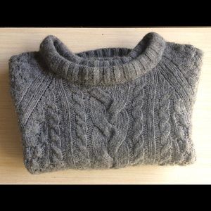 Banana republic chunky knit cropped sweater